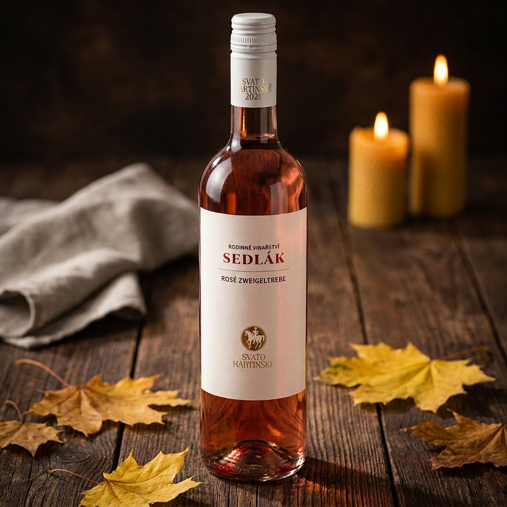 Svatomartinské Sedlák Zweigeltrebe Rosé